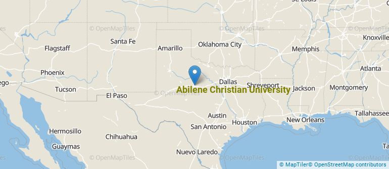 Location of Abilene Christian University
