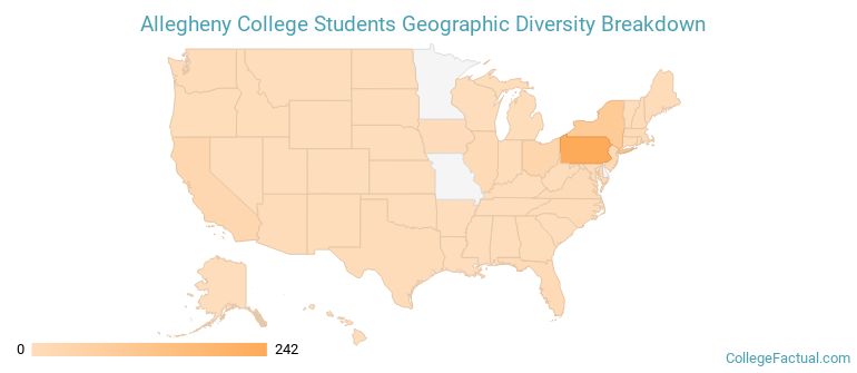 Where are Allegheny students from?