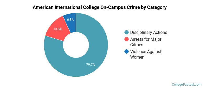 American International College On-Campus Crime by Category