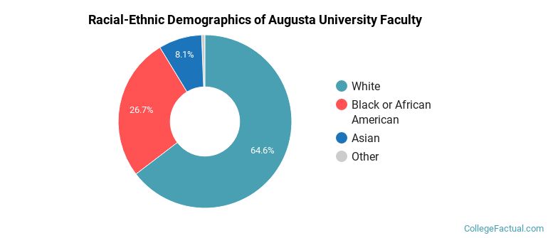 Racial-Ethnic Demographics of Augusta University Faculty