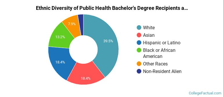 Ethnic diversity of Public Health majors at Baylor University