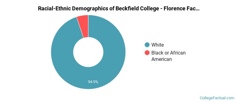 Racial-Ethnic Demographics of Beckfield College - Florence Faculty