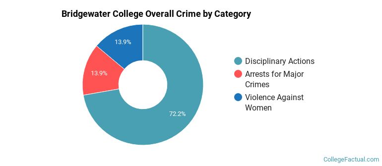 Bridgewater College Overall Crime by Category