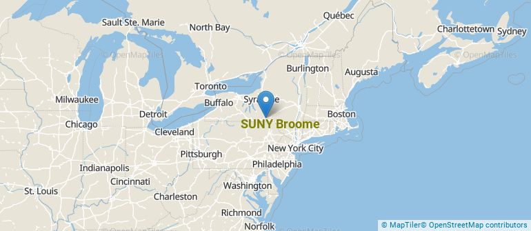 Location of SUNY Broome Community College