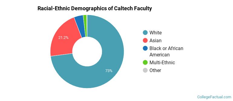 Racial-Ethnic Demographics of Caltech Faculty