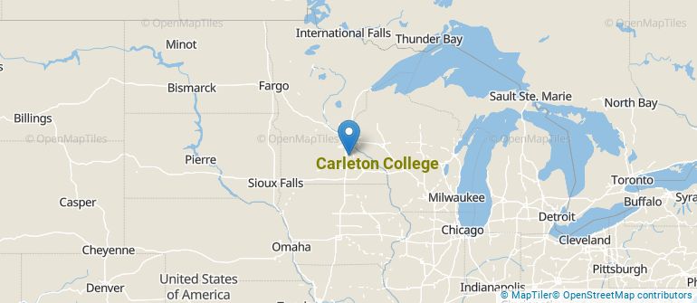 Location of Carleton College