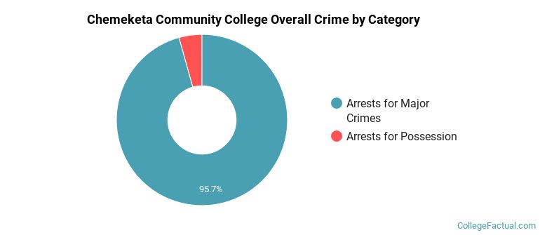 Chemeketa Community College Overall Crime by Category