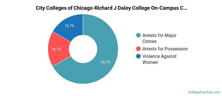 City Colleges of Chicago-Richard J Daley College On-Campus Crime by Category