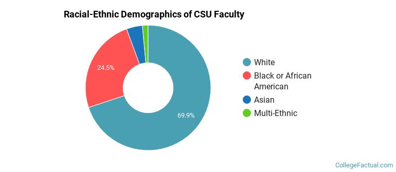 Racial-Ethnic Demographics of CSU Faculty