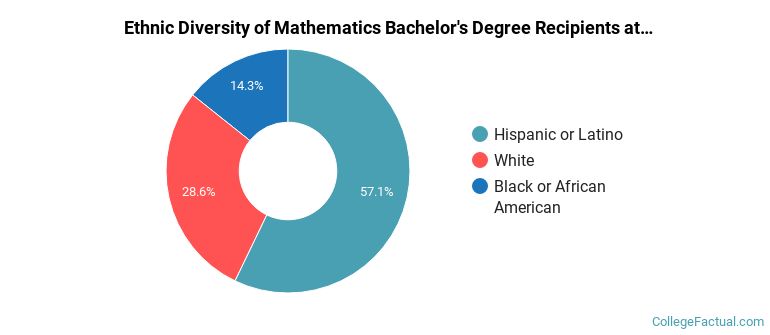 Ethnic diversity of Mathematics majors at CUNY City College