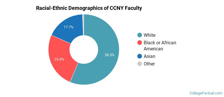 Racial-Ethnic Demographics of CCNY Faculty