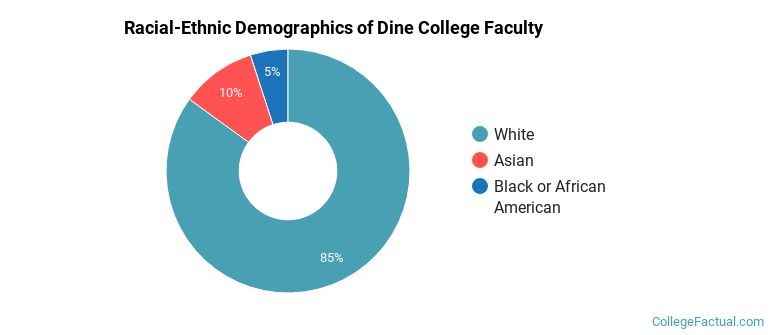 Racial-Ethnic Demographics of Dine College Faculty