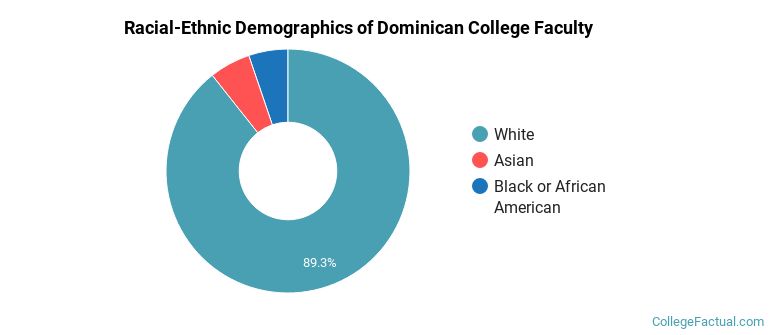 Racial-Ethnic Demographics of Dominican College Faculty