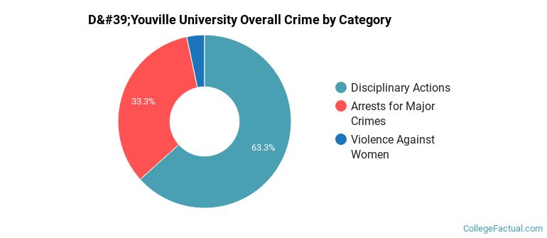 D'Youville  University Overall Crime by Category