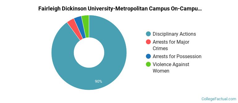 Fairleigh Dickinson University-Metropolitan Campus On-Campus Crime by Category