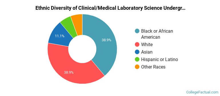 Ethnic diversity of Clinical/Medical Laboratory Science majors at Florida State College at Jacksonville