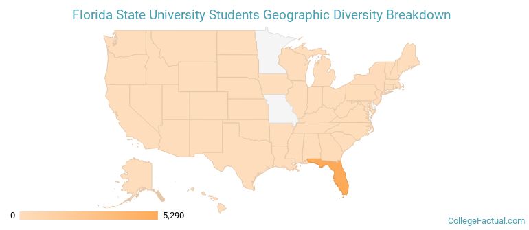 Where are Florida State students from?