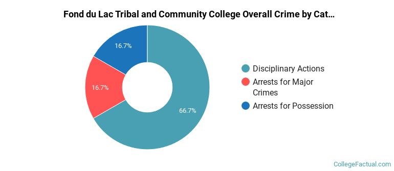 Fond du Lac Tribal and Community College Overall Crime by Category