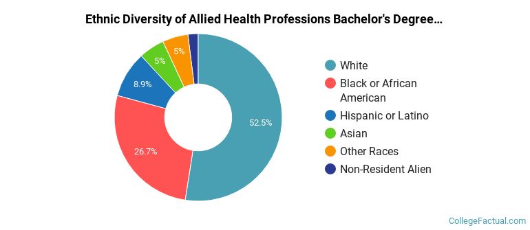 Ethnic diversity of Allied Health Professions majors at Georgia Southern University