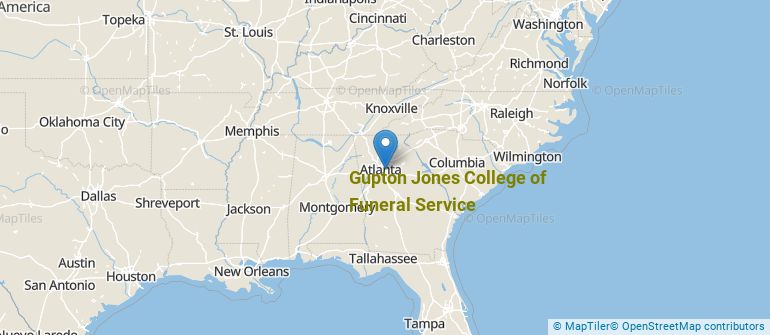 Gupton Jones Gupton Jones College of Funeral Service Overview
