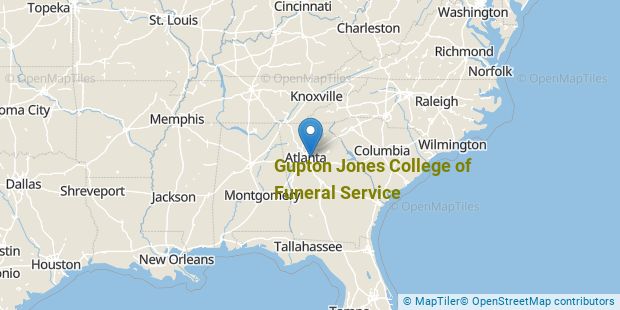 Gupton Jones College of Funeral Service Overview
