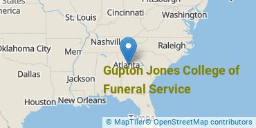 Gupton Jones College of Funeral Service Overview