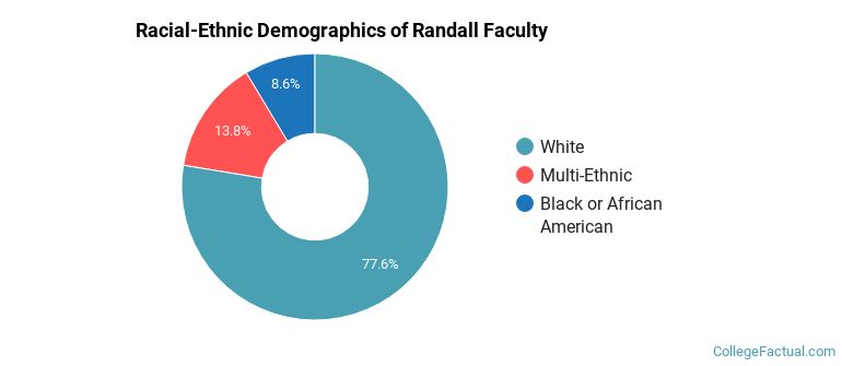 Racial-Ethnic Demographics of Randall Faculty