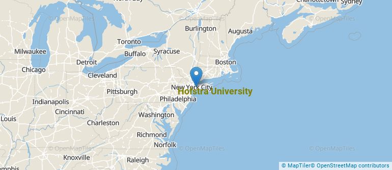 Location of Hofstra University