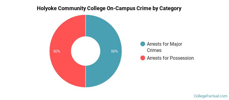 Holyoke Community College On-Campus Crime by Category