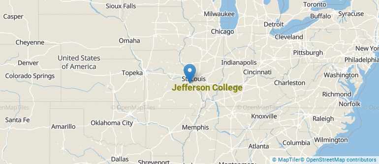 Location of Jefferson College