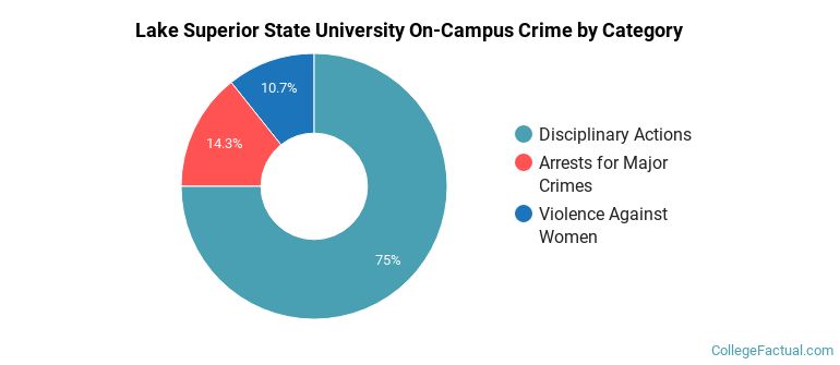 Lake Superior State University On-Campus Crime by Category