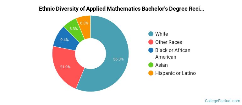 Ethnic diversity of Applied Mathematics majors at Liberty University