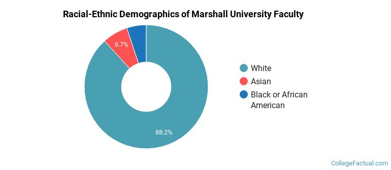 Racial-Ethnic Demographics of Marshall University Faculty