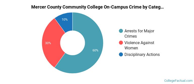 Mercer County Community College On-Campus Crime by Category