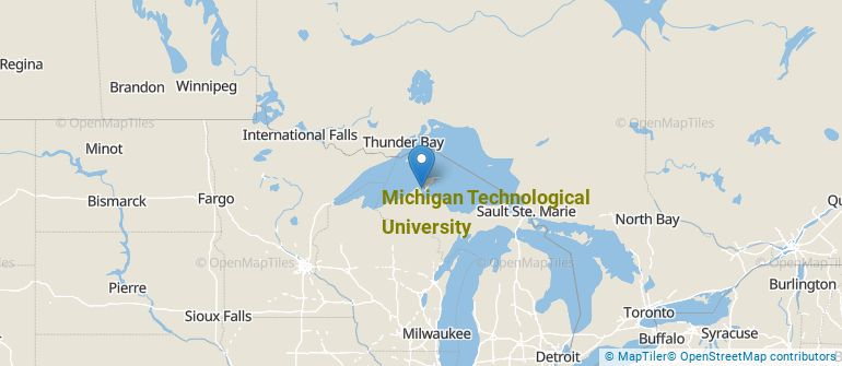 Location of Michigan Technological University
