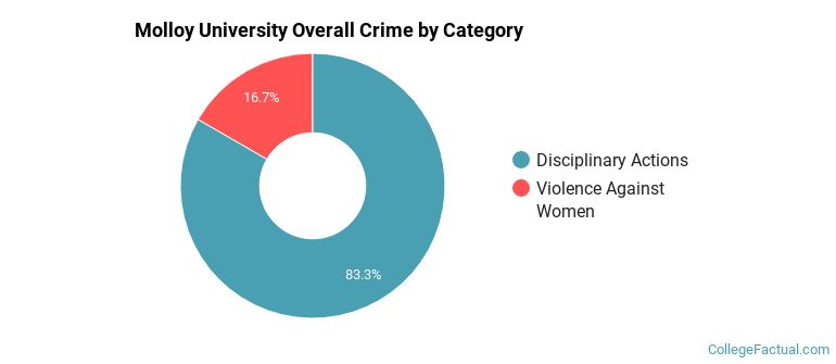 Molloy University Overall Crime by Category
