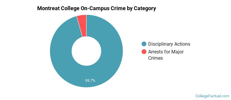 Montreat College On-Campus Crime by Category