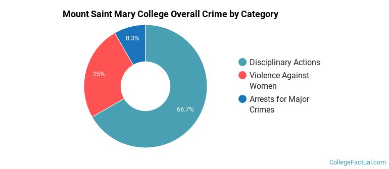 Mount Saint Mary College Overall Crime by Category