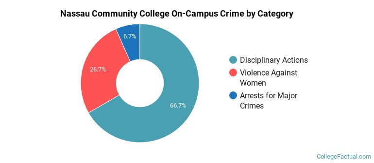 Nassau Community College On-Campus Crime by Category
