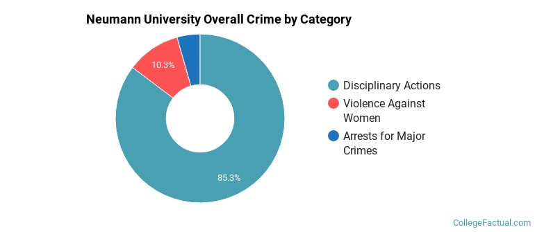 Neumann University Overall Crime by Category