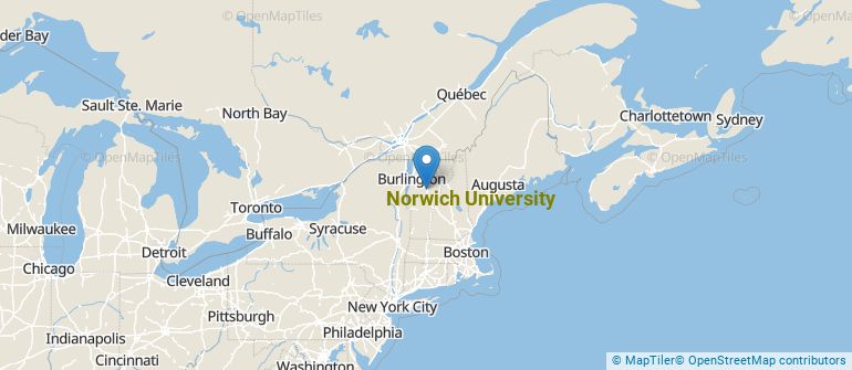 Location of Norwich University