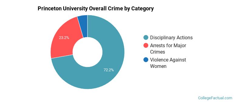 Princeton University Overall Crime by Category