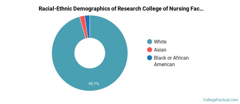 Racial-Ethnic Demographics of Research College of Nursing Faculty