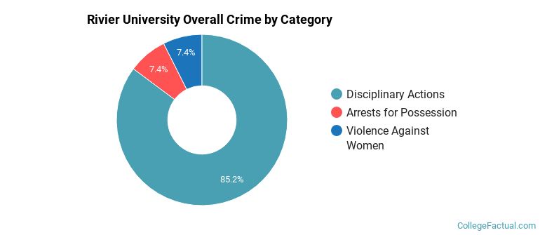 Rivier University Overall Crime by Category