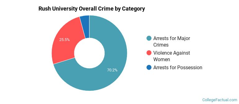 Rush University Overall Crime by Category