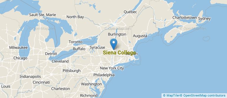 Location of Siena College