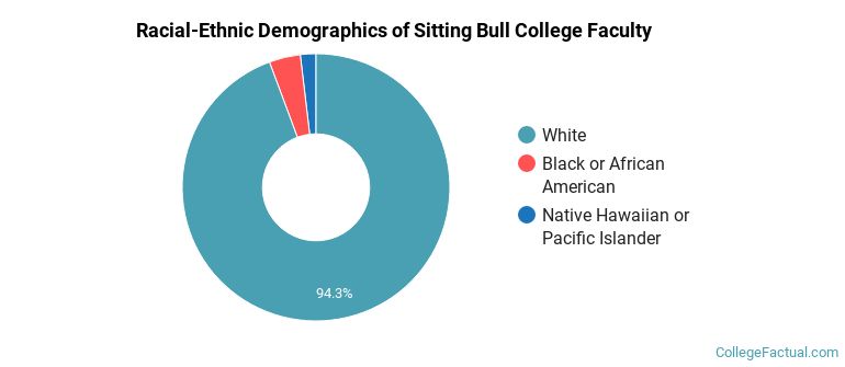 Racial-Ethnic Demographics of Sitting Bull College Faculty