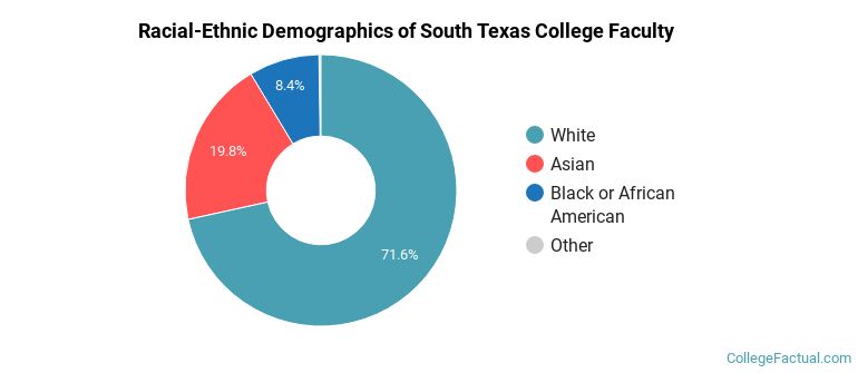 Racial-Ethnic Demographics of South Texas College Faculty
