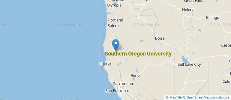 Location of Southern Oregon University