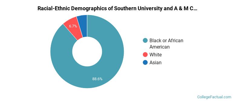 Racial-Ethnic Demographics of Southern University and A &amp; M College Faculty